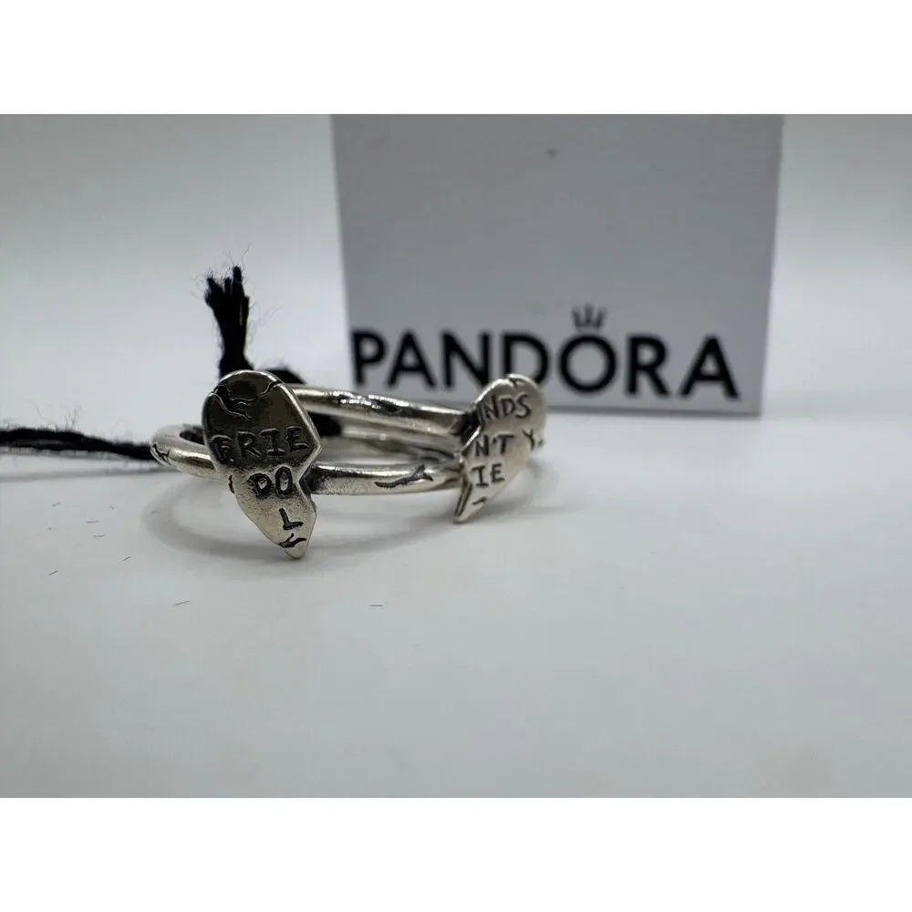 Pandora Stranger Things Friends Don't Lie Splitable Ring - Size 8.5 - New in Box